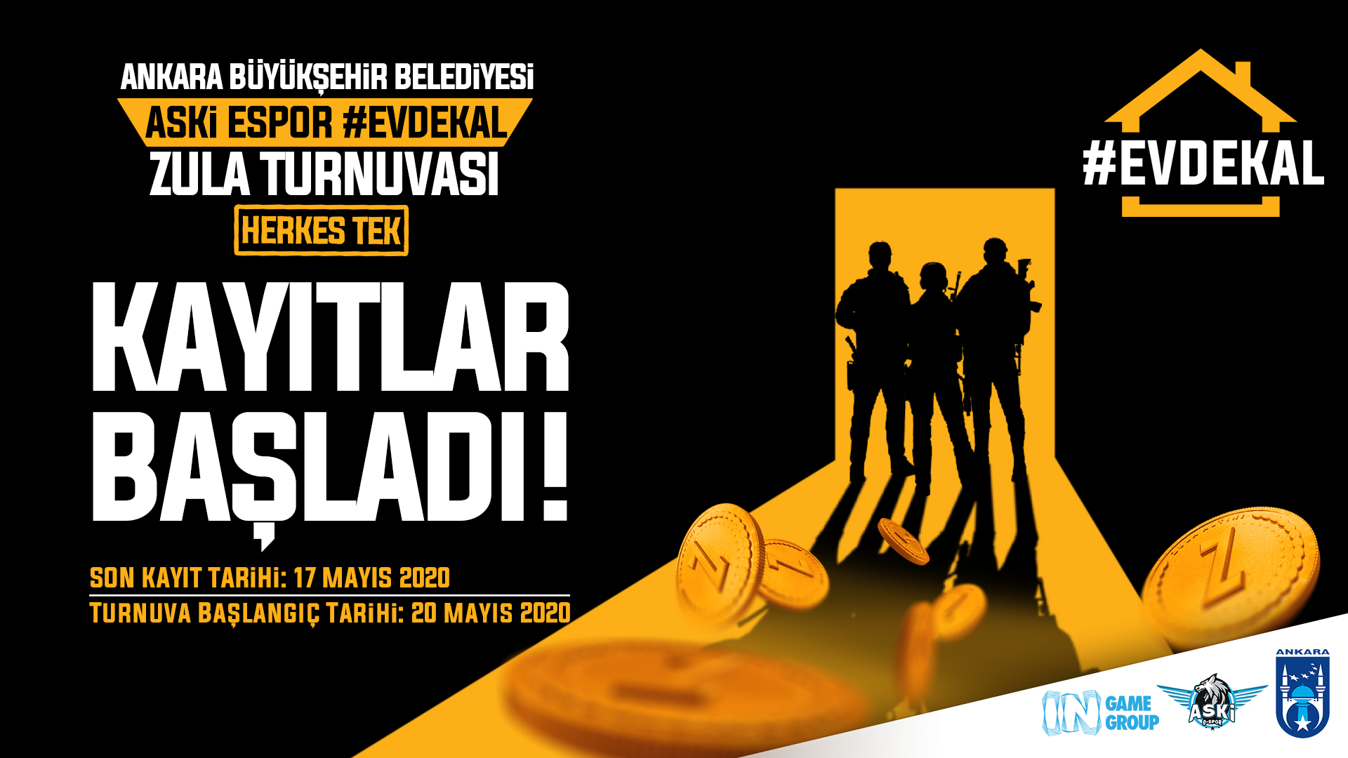 ANKARA EVDEKAL ZULA TURNUVASI'NA GERİ SAYIM BAŞLADI